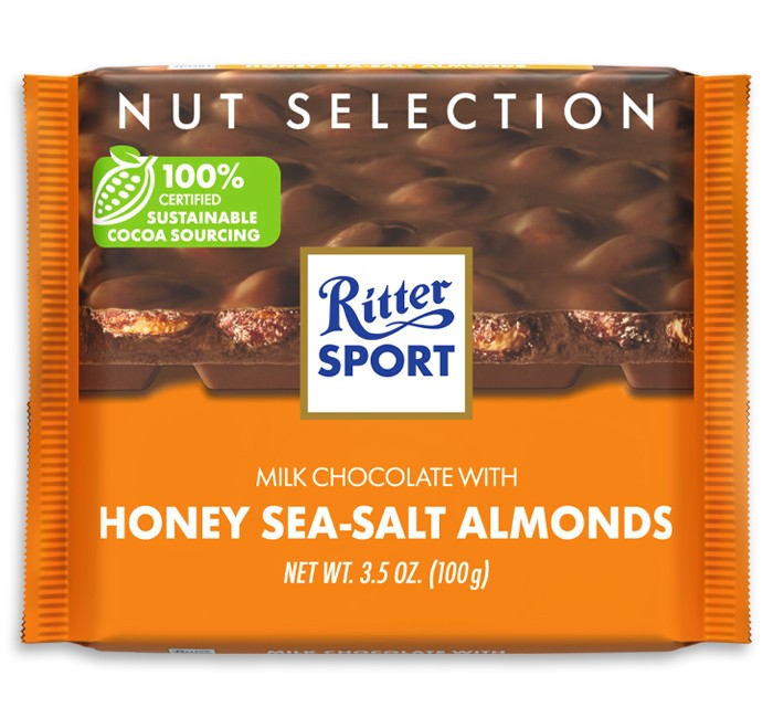 RITTER SPORT HONEY SEA SALT 1 PACK