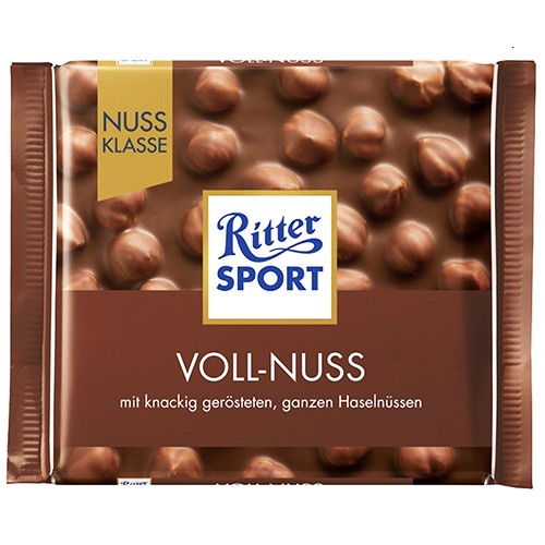RITTER SPORT VOLL NUS 100 GM