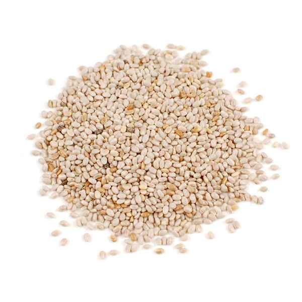 KALUSTYANS GROUND WHITE CHIA SEEDS 1 Lbs