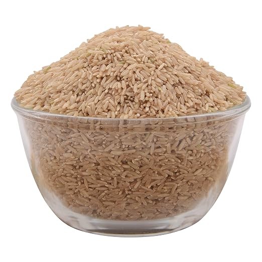 Hl Organic Brown Sonamasoori Brown Rice 10 Lbs