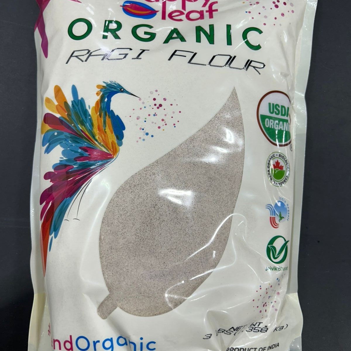 Happy Org Ragi Flour 3 LBS