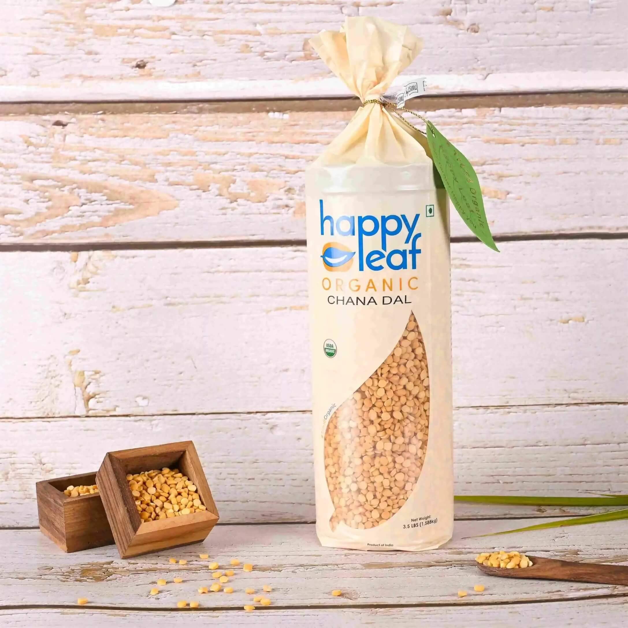 Happy Org Chana Dal 3.5 LBS