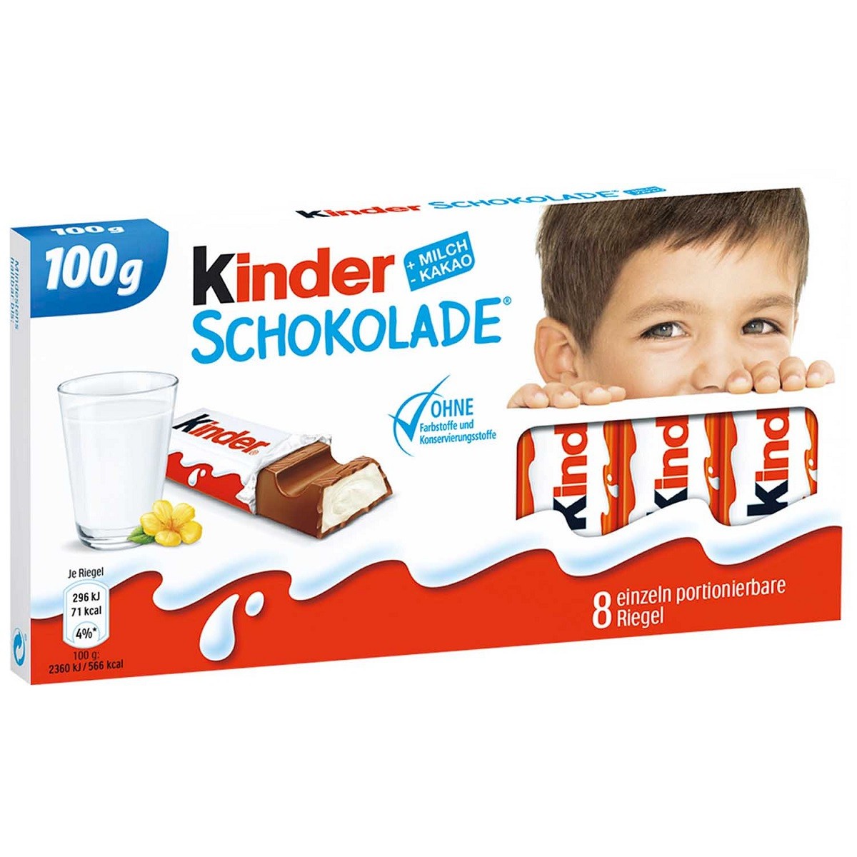 KINDER CHOCOLATE 100 GM