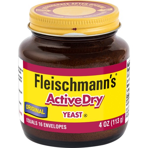 FLEISCHMANN'S ACTIVE DRY YEAST ORIGI 4 OZ