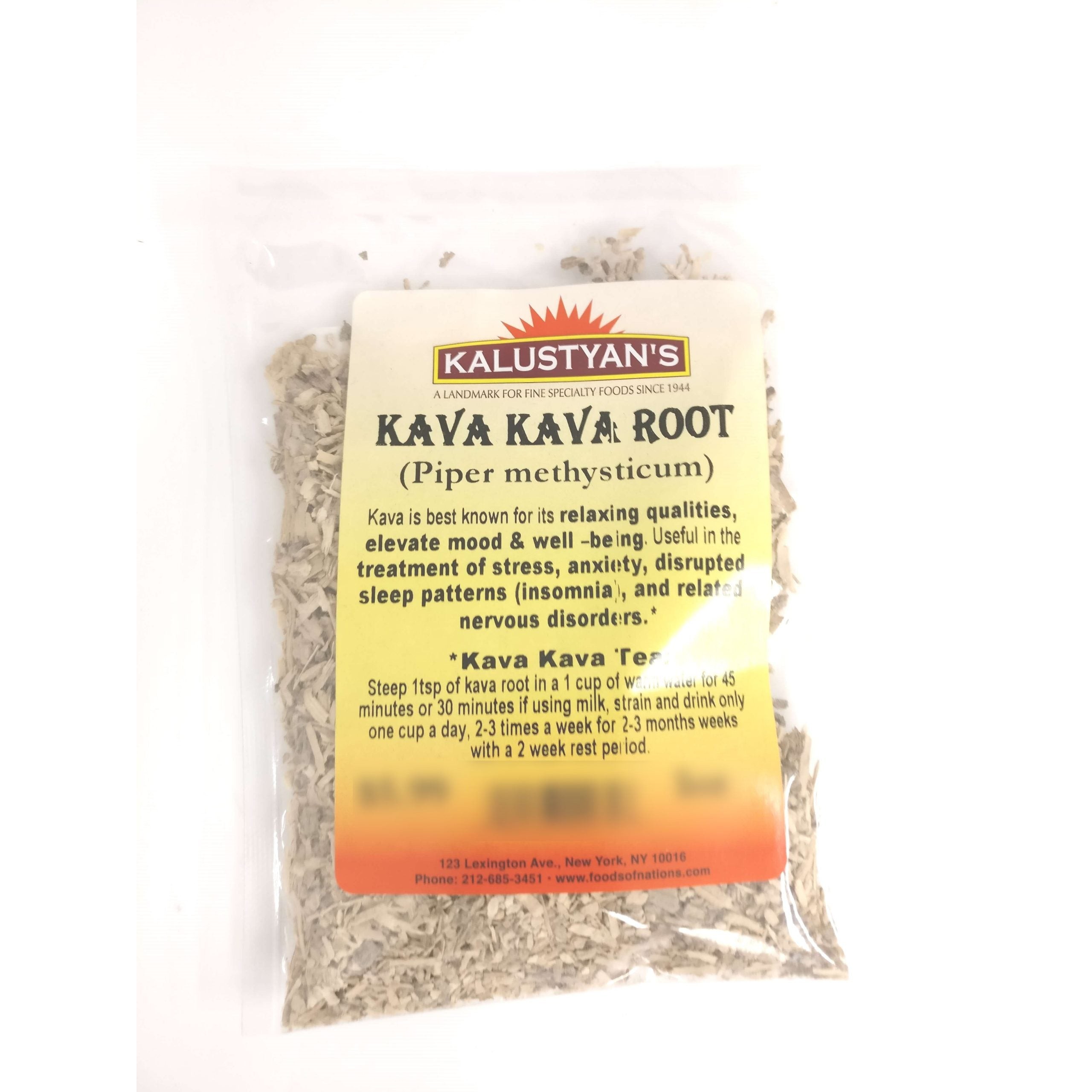 KALUSTYANS KAVA KAVA ROOT 0.06 Lbs