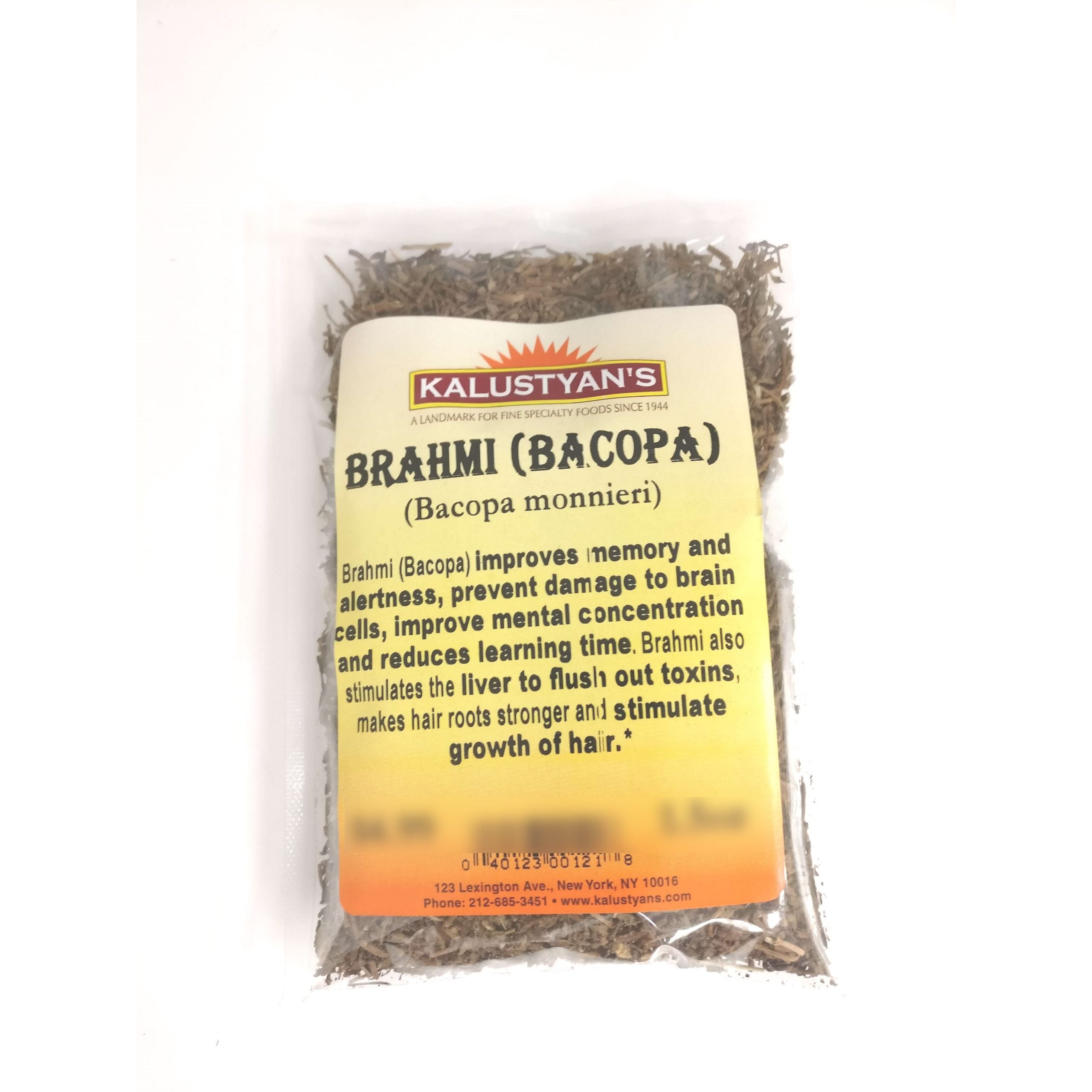 KALUSTYANS BRAHMI BACOPA 0.09 Lbs