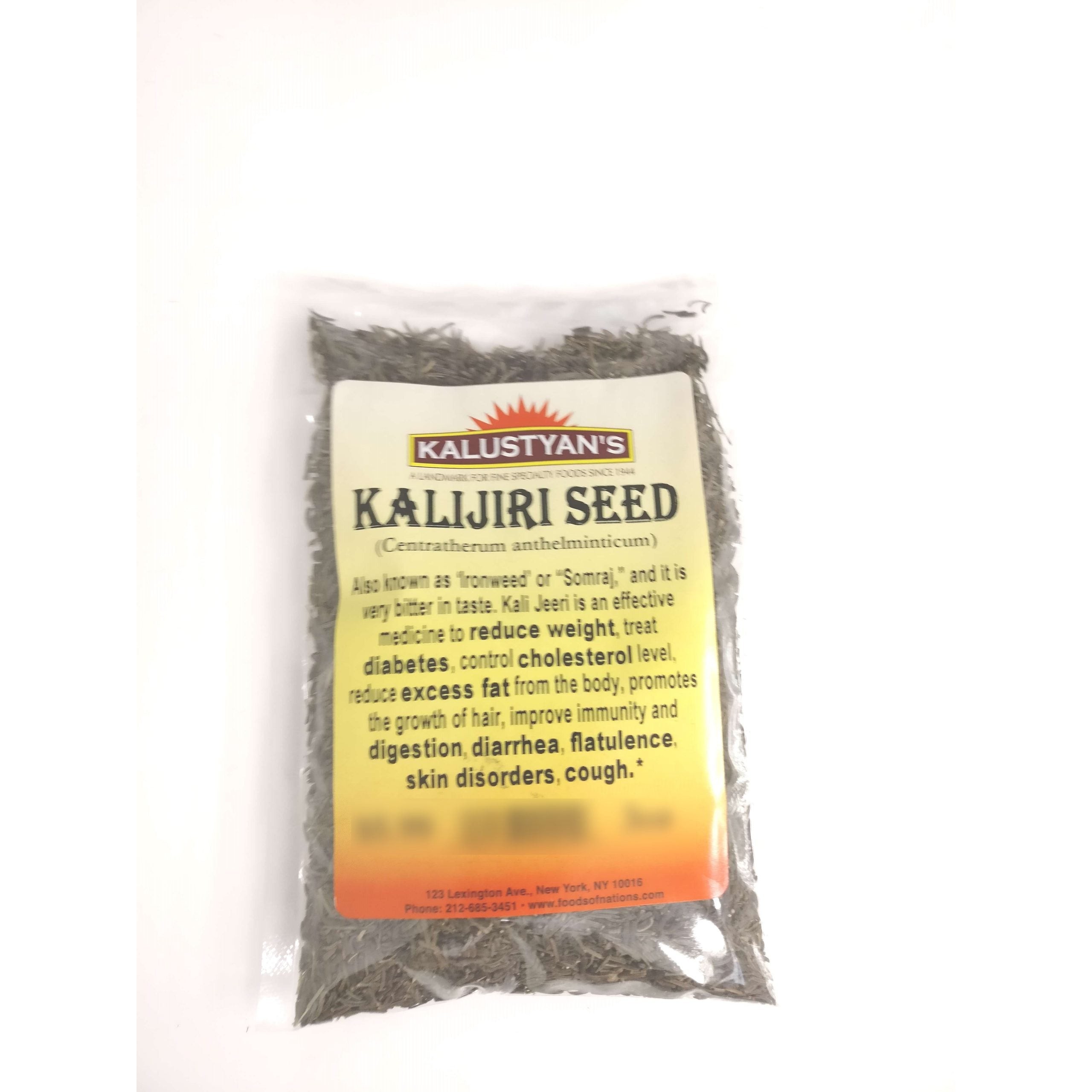 KALUSTYANS KALIJIRI SEED 0.19 Lbs