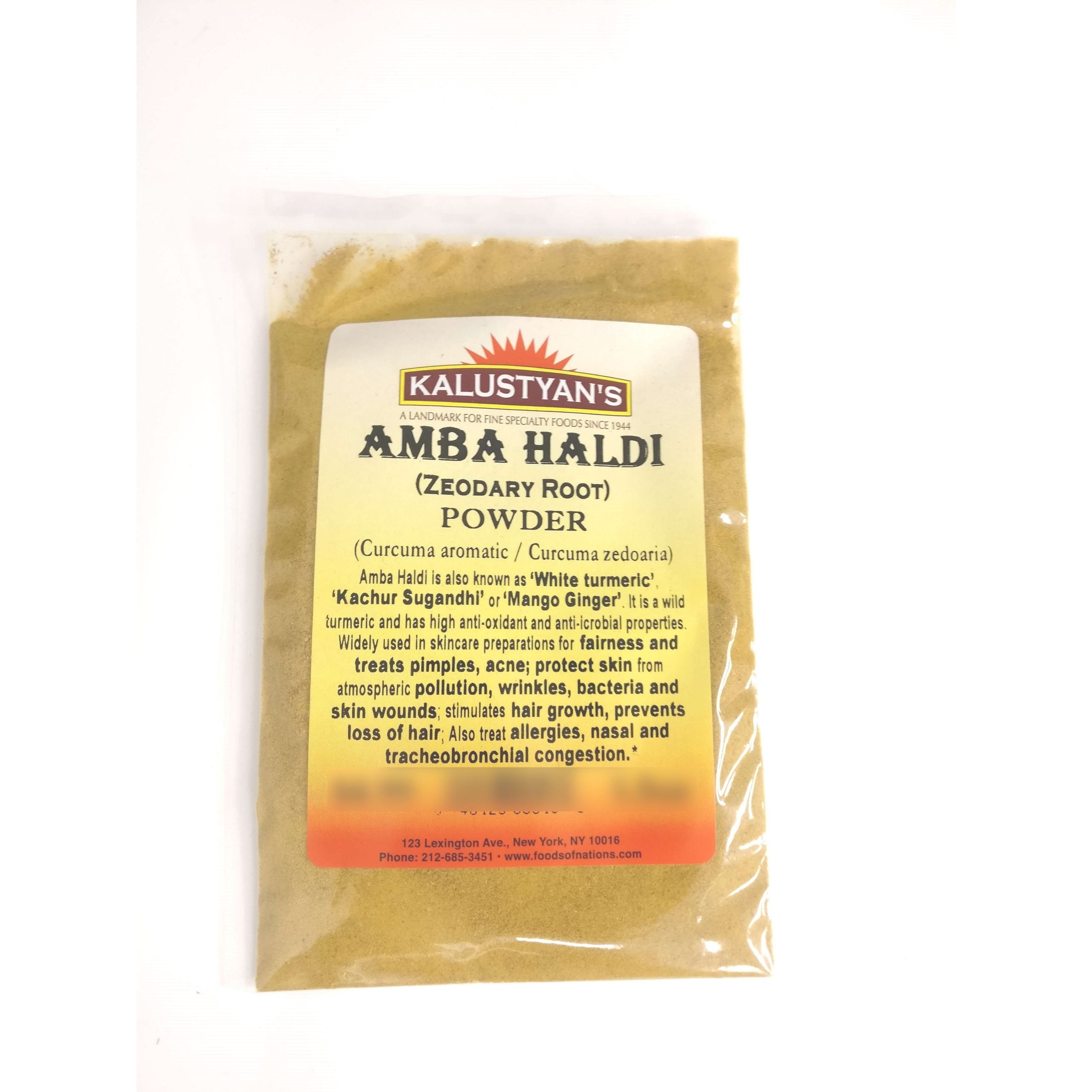 KALUSTYANS AMBA HALDI POWDER 0.09 Lbs