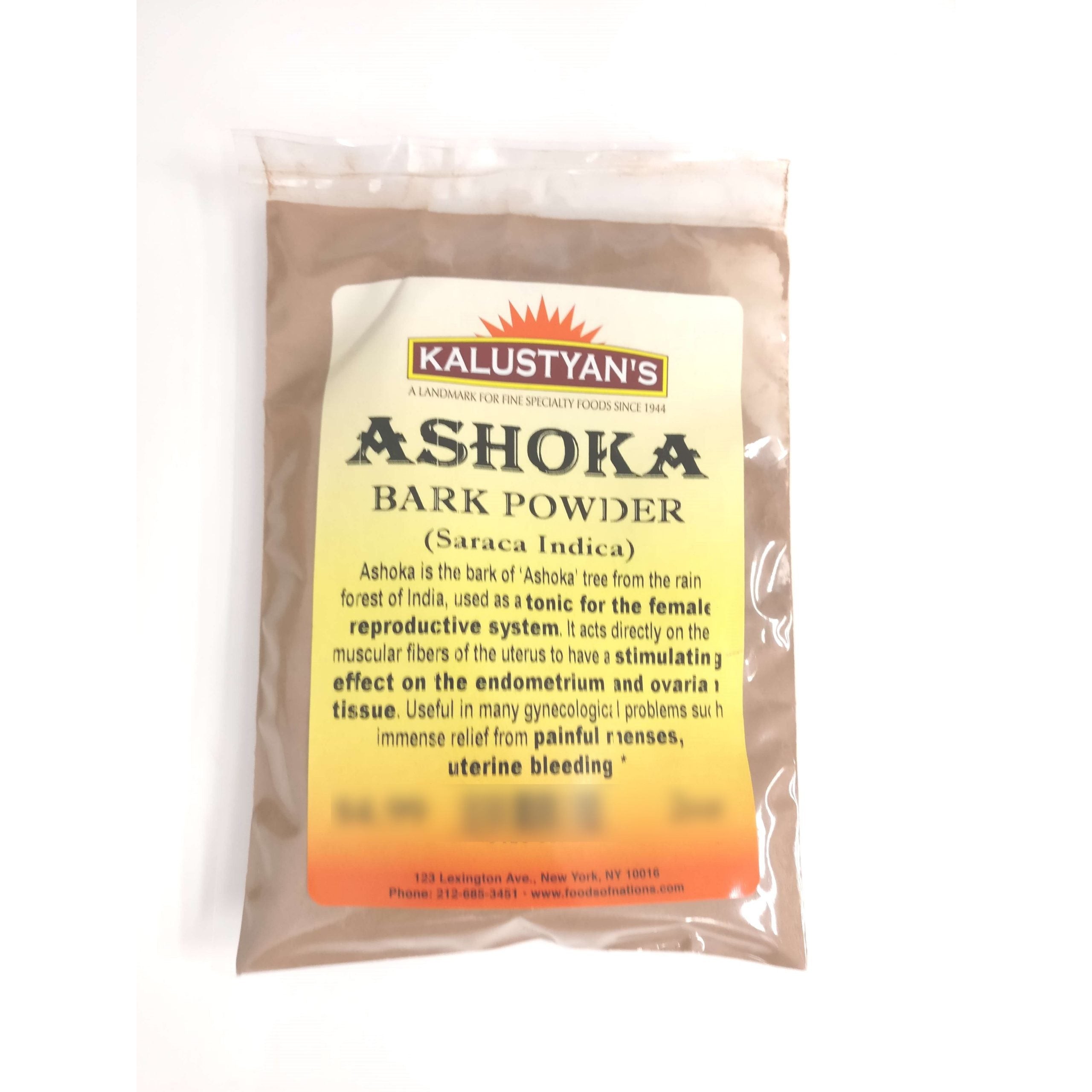 KALUSTYANS ASHOKA BARK POWDER 0.13 Lbs