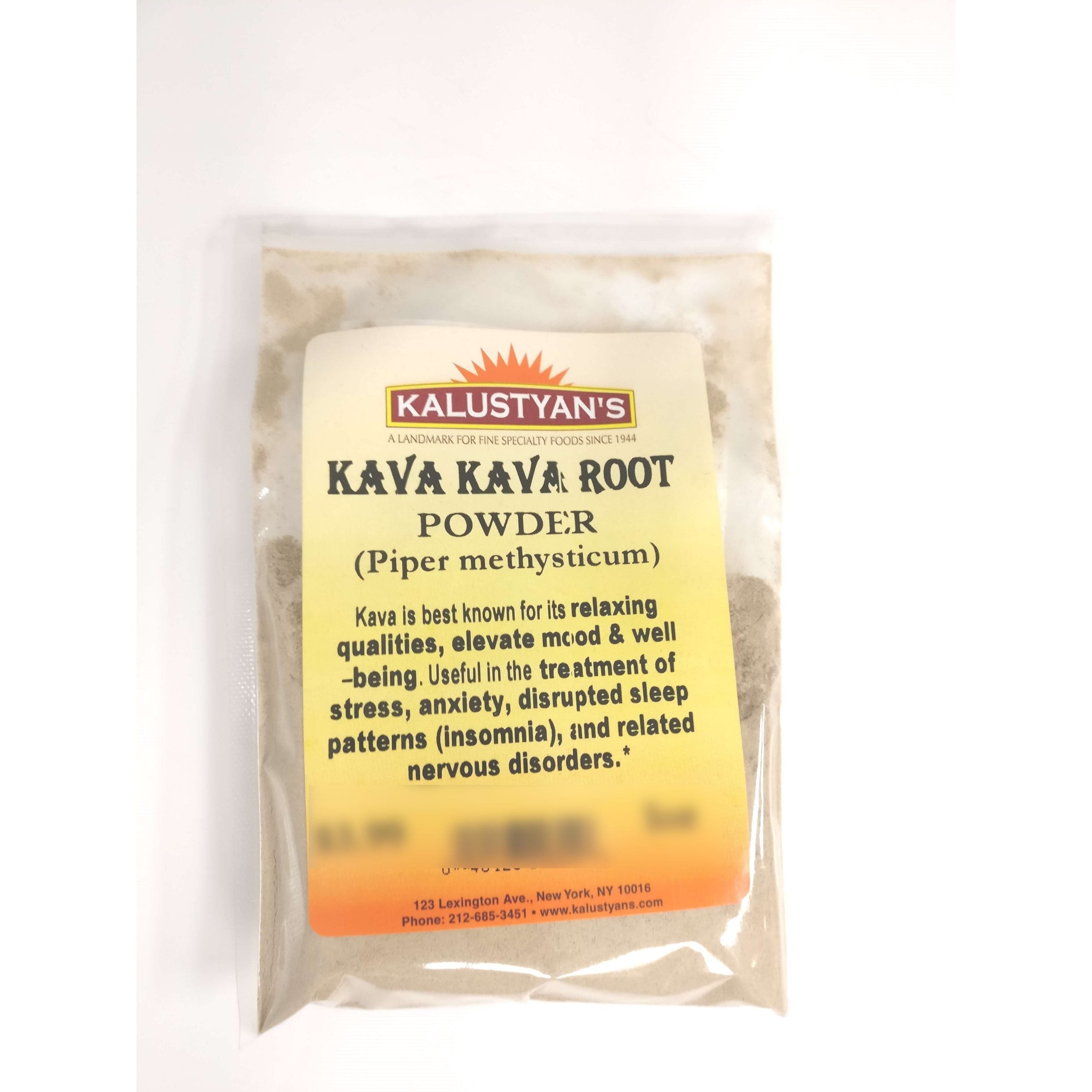 KALUSTYANS KAVA KAVA ROOT POWDER 0.38 Lbs