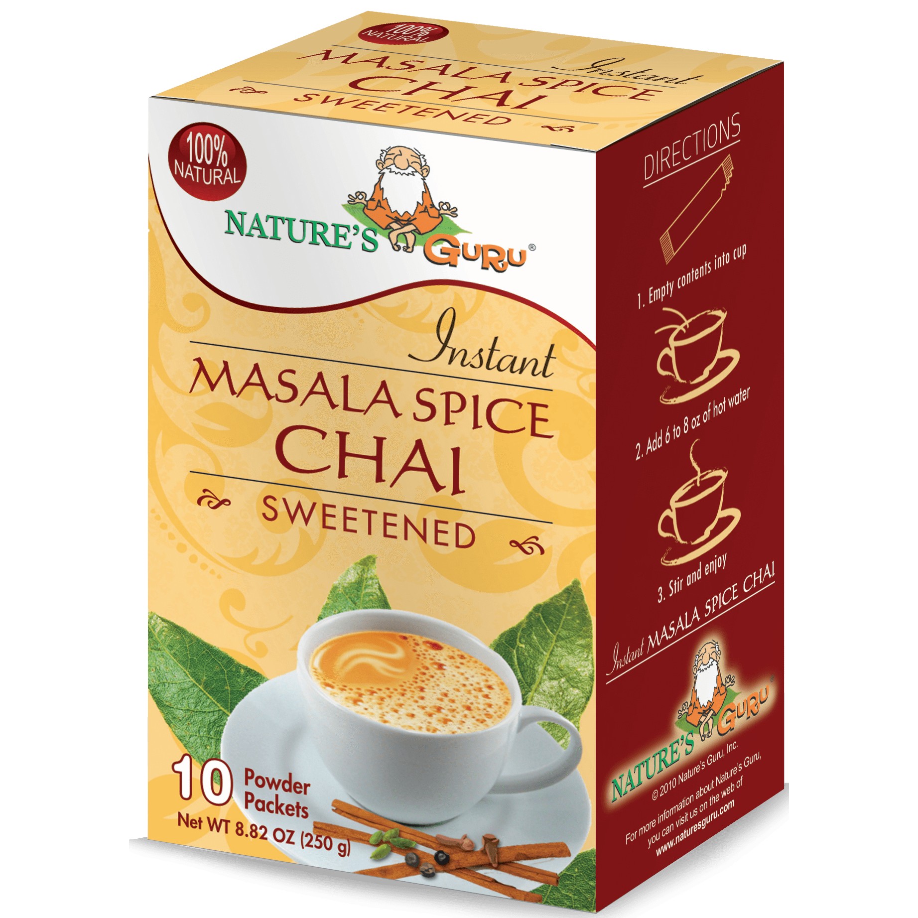 Natures Guru Masala Chai 25 BAG