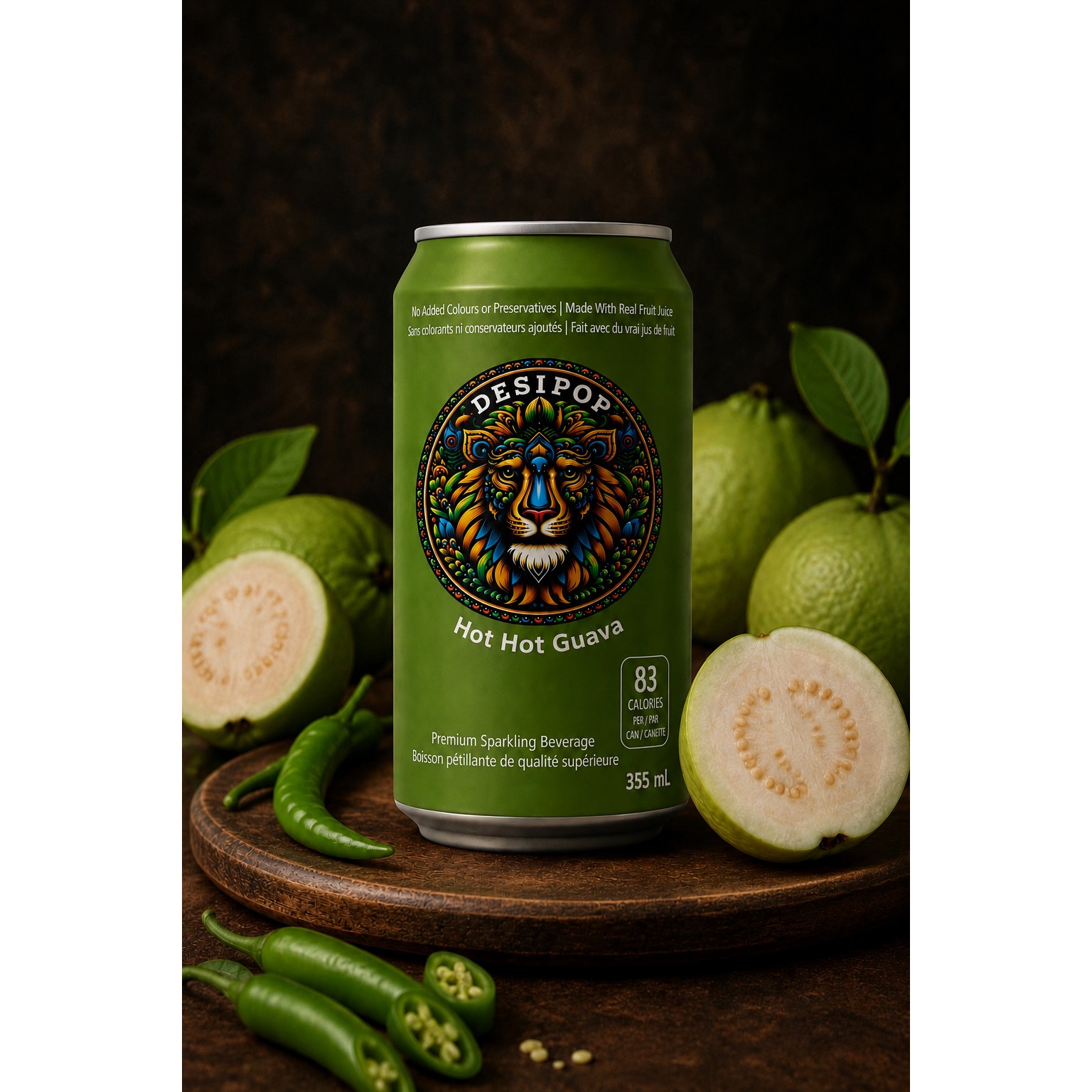 Desipop Fruit Beer Soda 35 ML