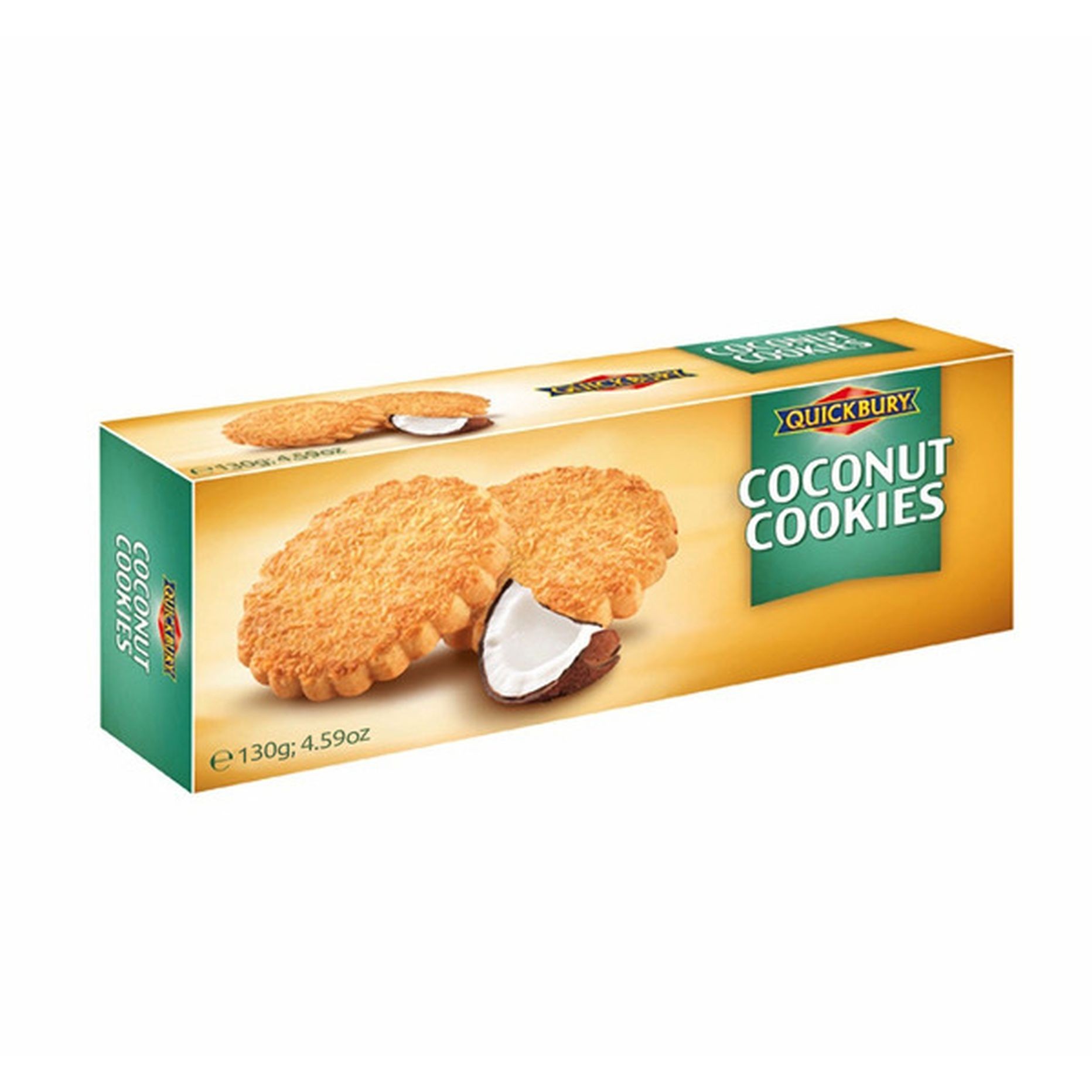 QUICKBURY COCONUT COOKIES 130 GM
