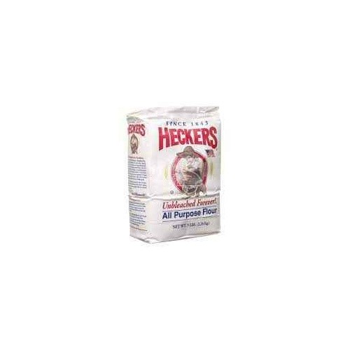 HECKERS UNBLECHED ALL PURPOSE FLOUR 5 Lbs