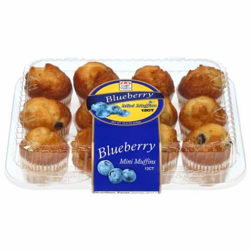 CAFE VALLEY MINI MUFFINS BLUEBERRY 10.5 OZ