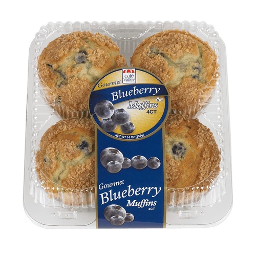 CAFE VALLEY MUFFINS BLUEBERRY            1 OZ