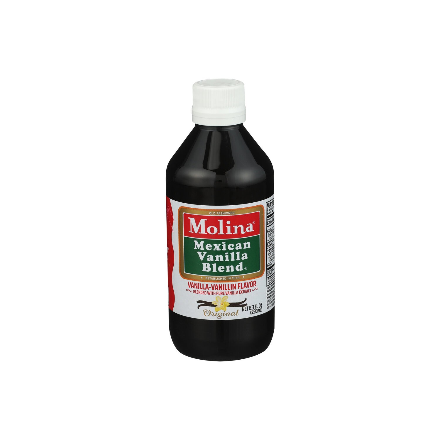 MOLINA MEXICAN VANILLA BLEND EXTRACT 8.3 OZ