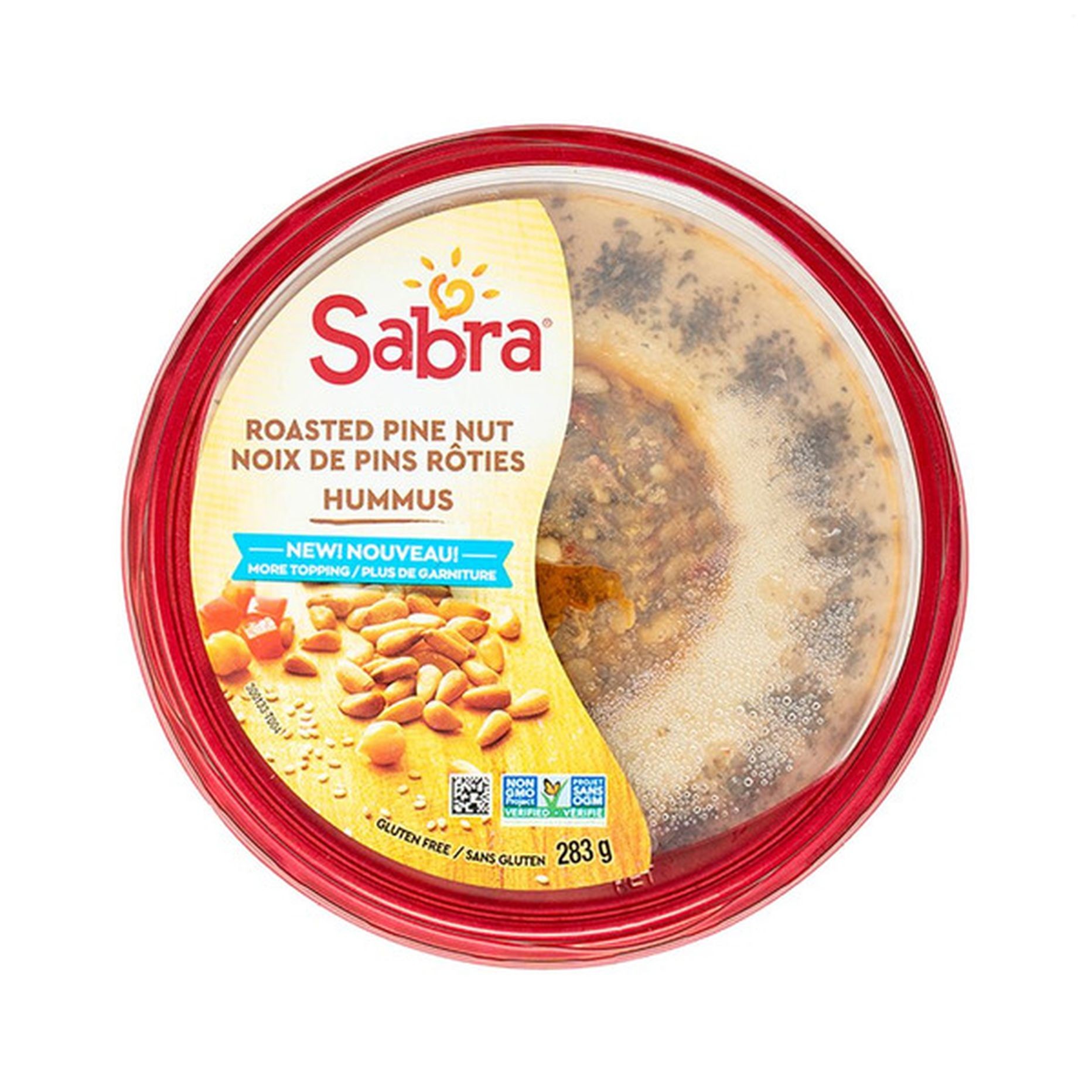 SABRA HUMMOS WITH PINENUTS 0.63 Lbs