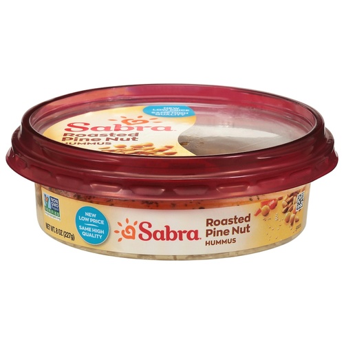SABRA ROASTED PINE NUT HUMMUS            8 OZ