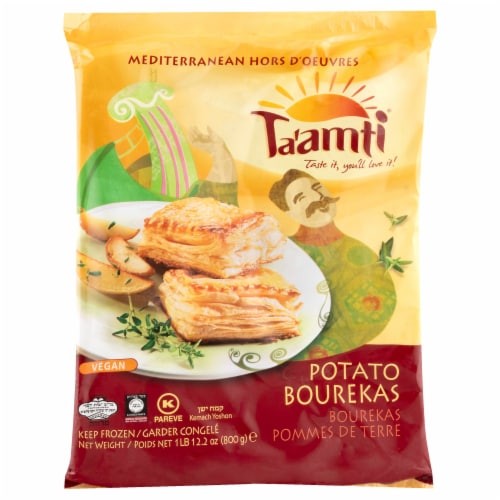 TAAMTI   POTATO BOUREKAS VEGAN 1.76 Lbs