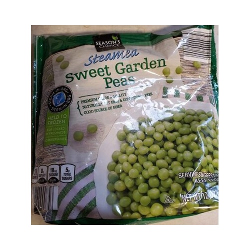 Steamed Sweet Peas 12 OZ