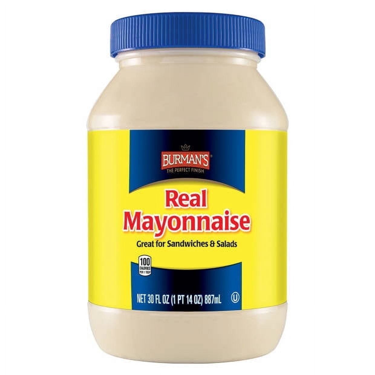 Burman Real Mayonese 30 Floz