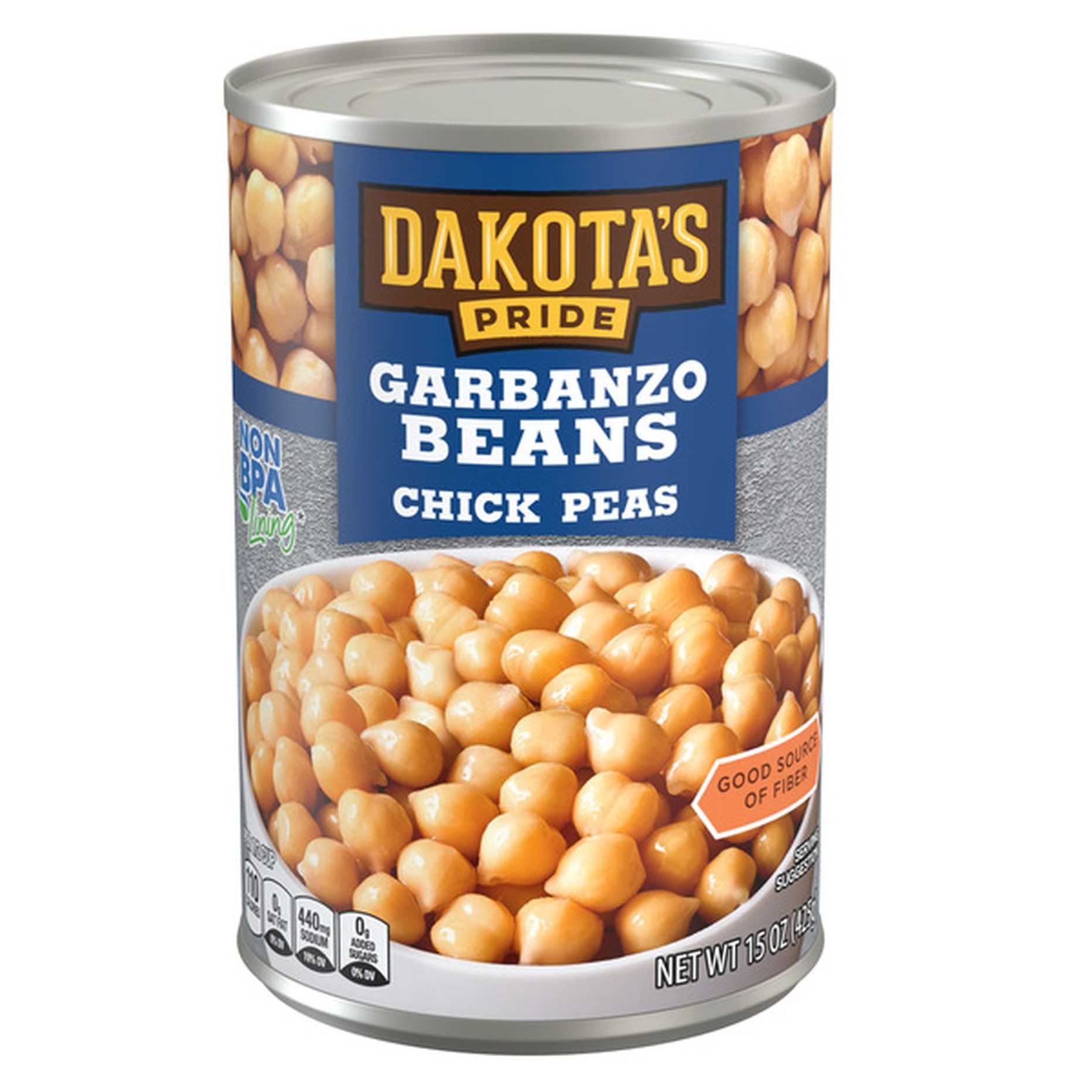 DAKOTA GARBANZO BEANS 15.5 Oz