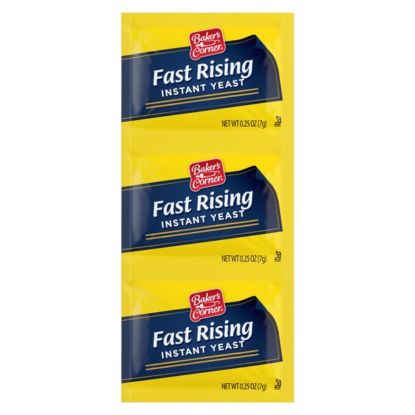 FAST RISING INSTANT YEAST BAKER'S CORNER 7 GM
