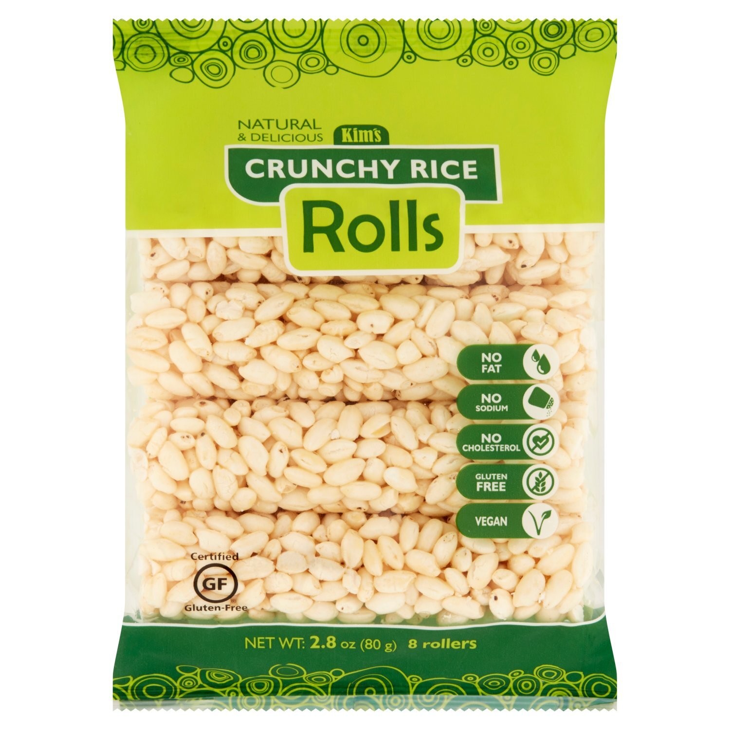 Crunchy Rice Rolls 8 Each