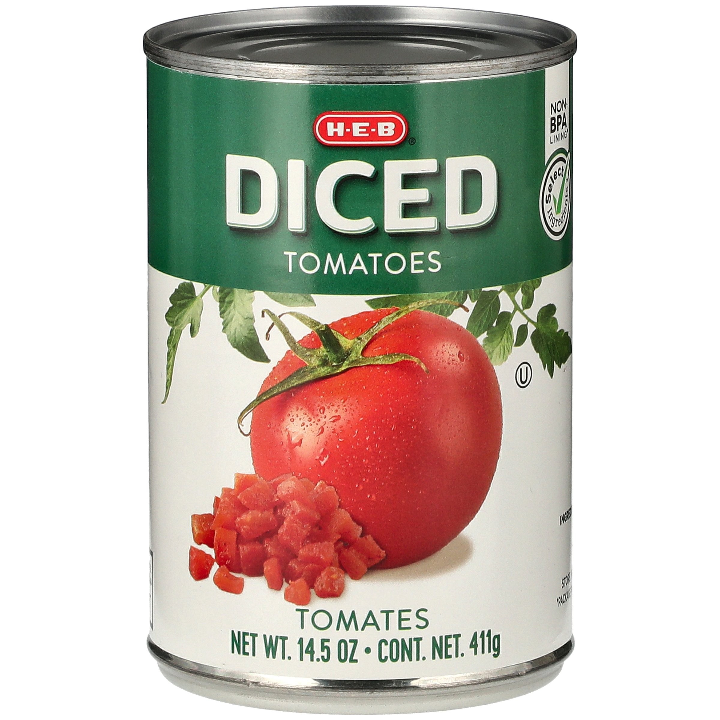 H&H Diced Tomatoes 411 GM