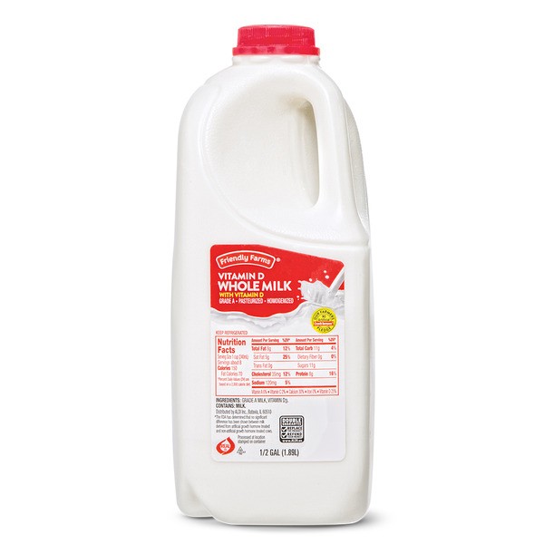 Friendly Farms Milk 1 GALLON