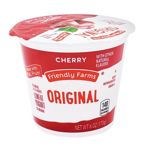 FF ORG CHERRY YOGURT 6 Oz