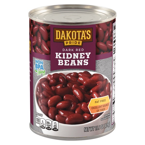 Dakotas DARK RED KIDNRY BEANS 439 GM
