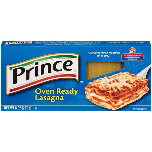 PRINCE OVEN READY LASAGNA   IL           8 OZ