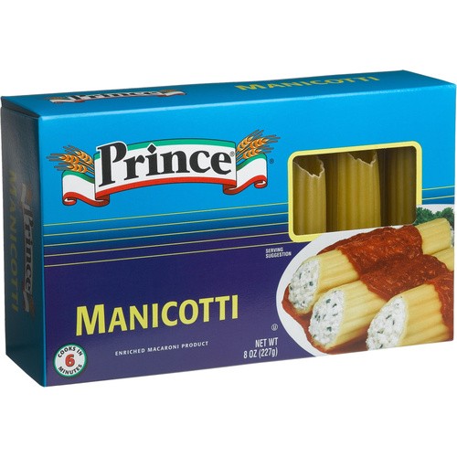 PRINCE MANICOTTI IL 8 OZ