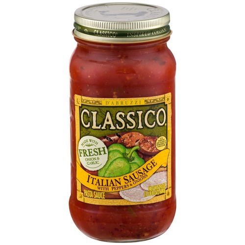 CLASSICO ITALIAN SAUSG W/PEPRS           24 OZ