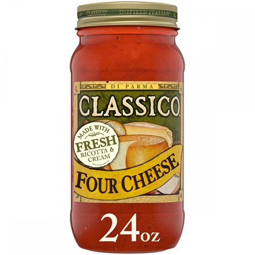 CLASSICO 4 CHEESE SAUCE 24 OZ