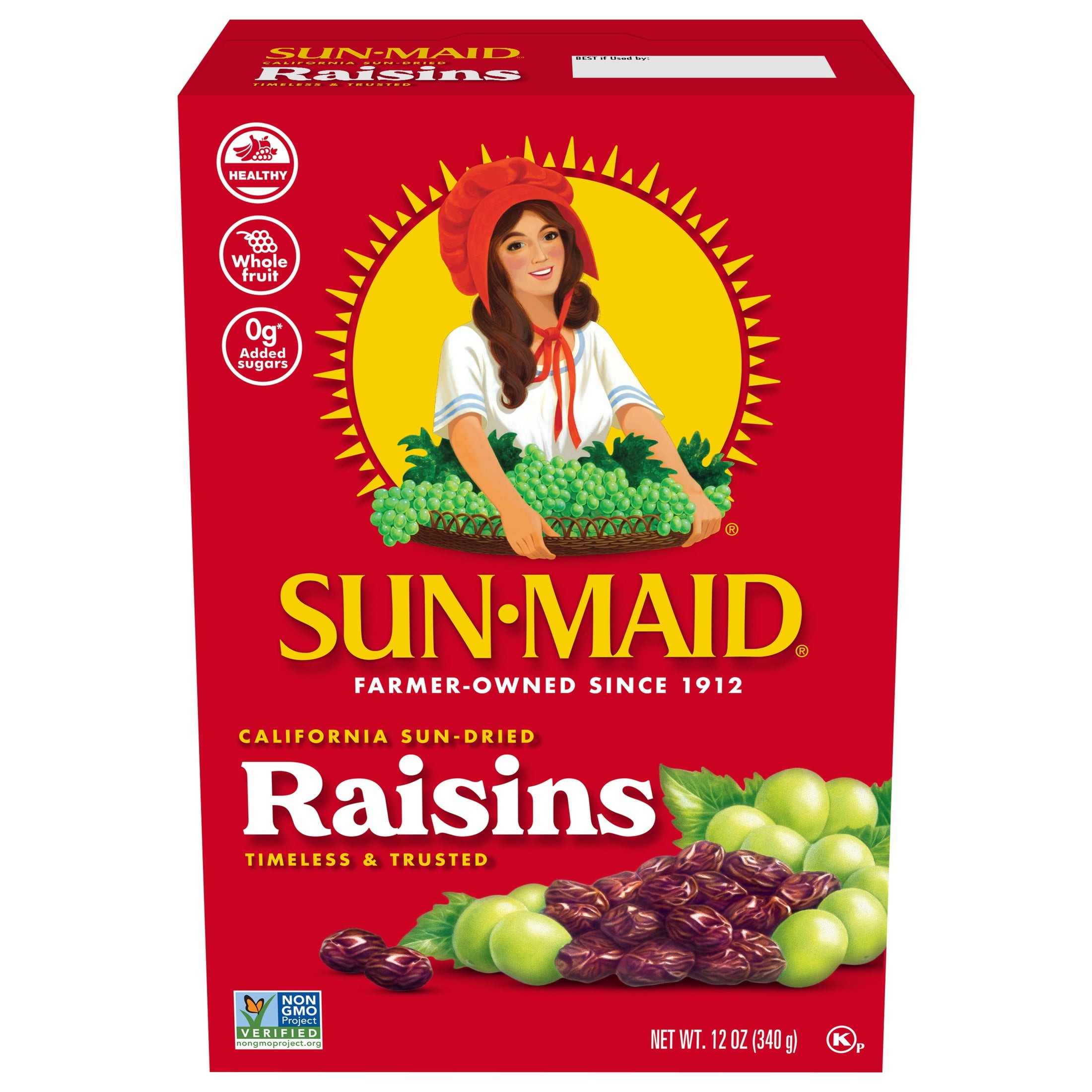 SUN MAID RAISINS 12 OZ