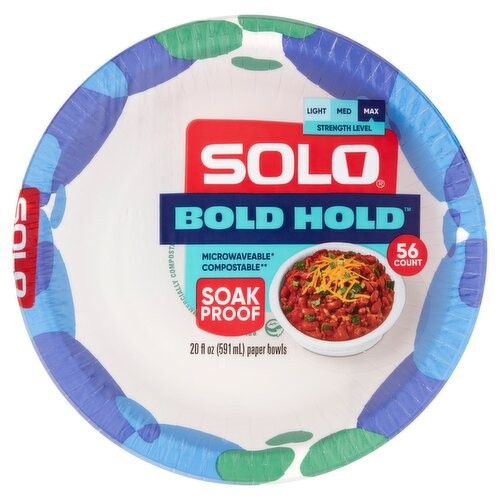SOLO BOLD HOLD BOWLS 56 COUNT
