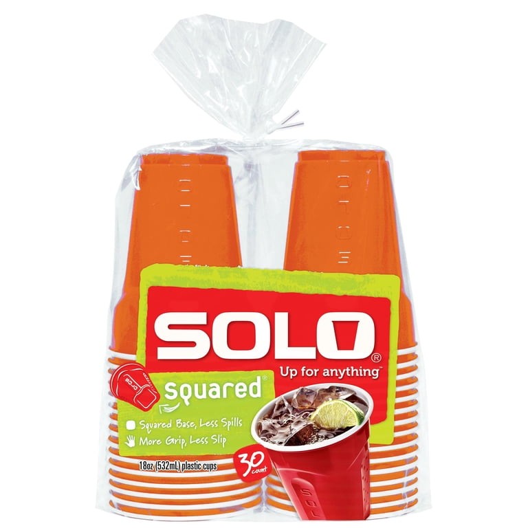 SOLO PASTIC CUPS 1 PACK