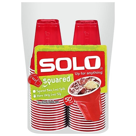 SOLO SQURED CUP 50 COUNT