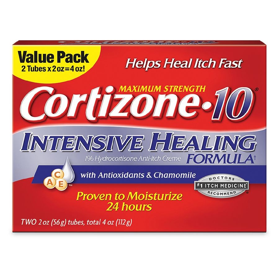 CORTIZONE 10 MAX HEAL CREAM 1 OZ