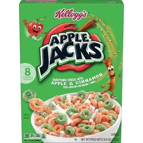 KELLOGGS APPLE JACKS 8.9 OZ