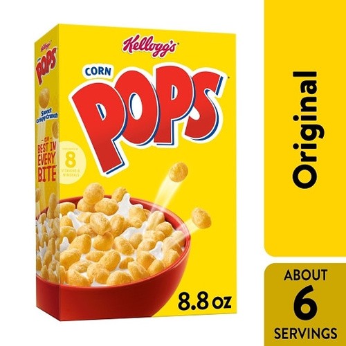 KELLOGG'S CORN POPS 8.8 OZ