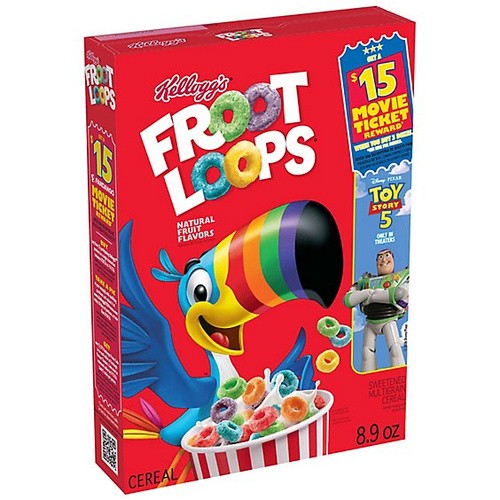 KELLOGGS FROOT LOOPS                     8.9 OZ