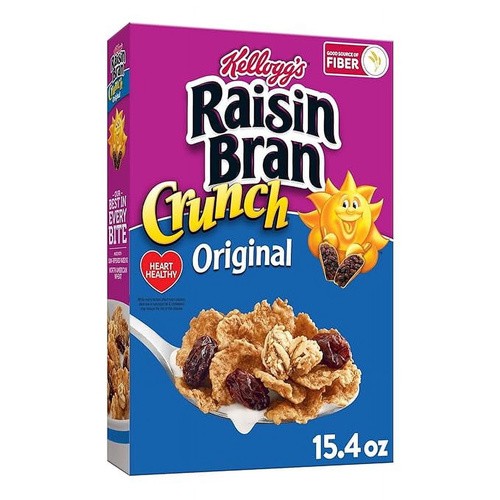 KELLOGGS RAISIN BRAN CRUNCH 15.4 OZ