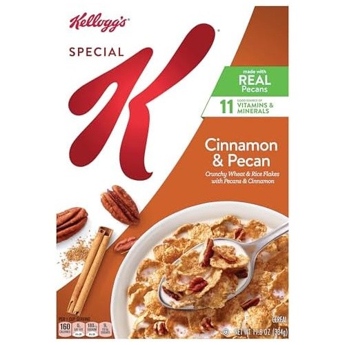 KELLOGGS SPECIAL K CINNAMON PECAN 11.8 OZ