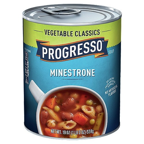 PROGRESSO CLASSIC MINESTRONE SOUP 19 OZ