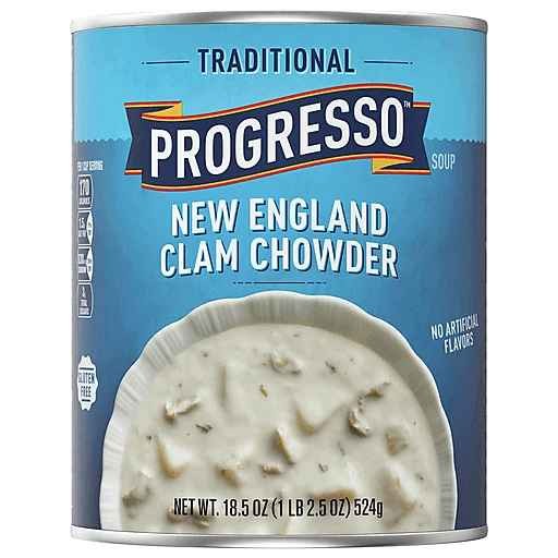 Progresso Traditional New England Clam Chowder 18.5 Oz
