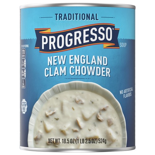 PROG LT N.E CLAM CHO 18.5 OZ